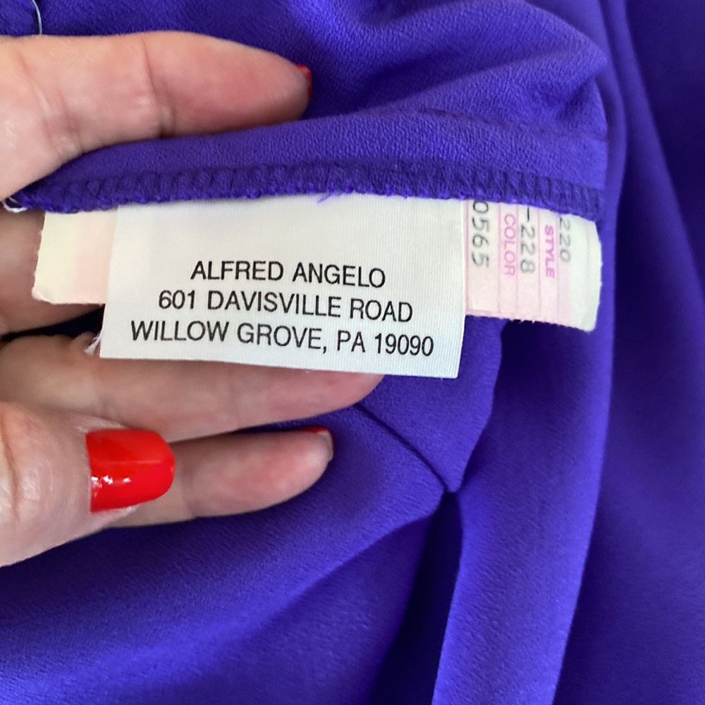 Vintage Alfred Angelo Bridesmaids Dress - Picture 7 of 12